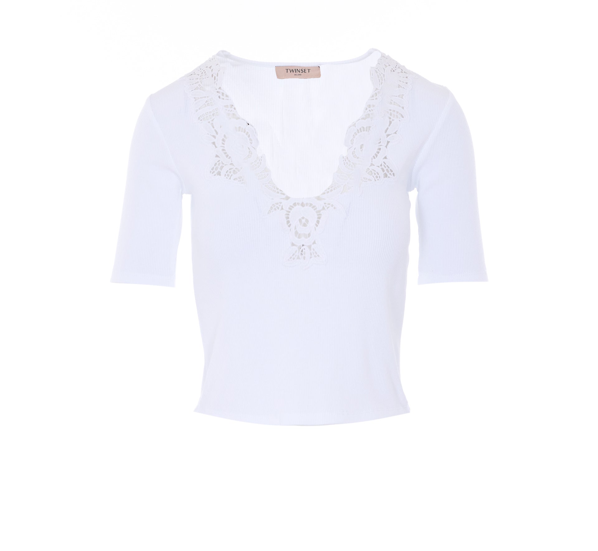 Twin-Set White Cotton