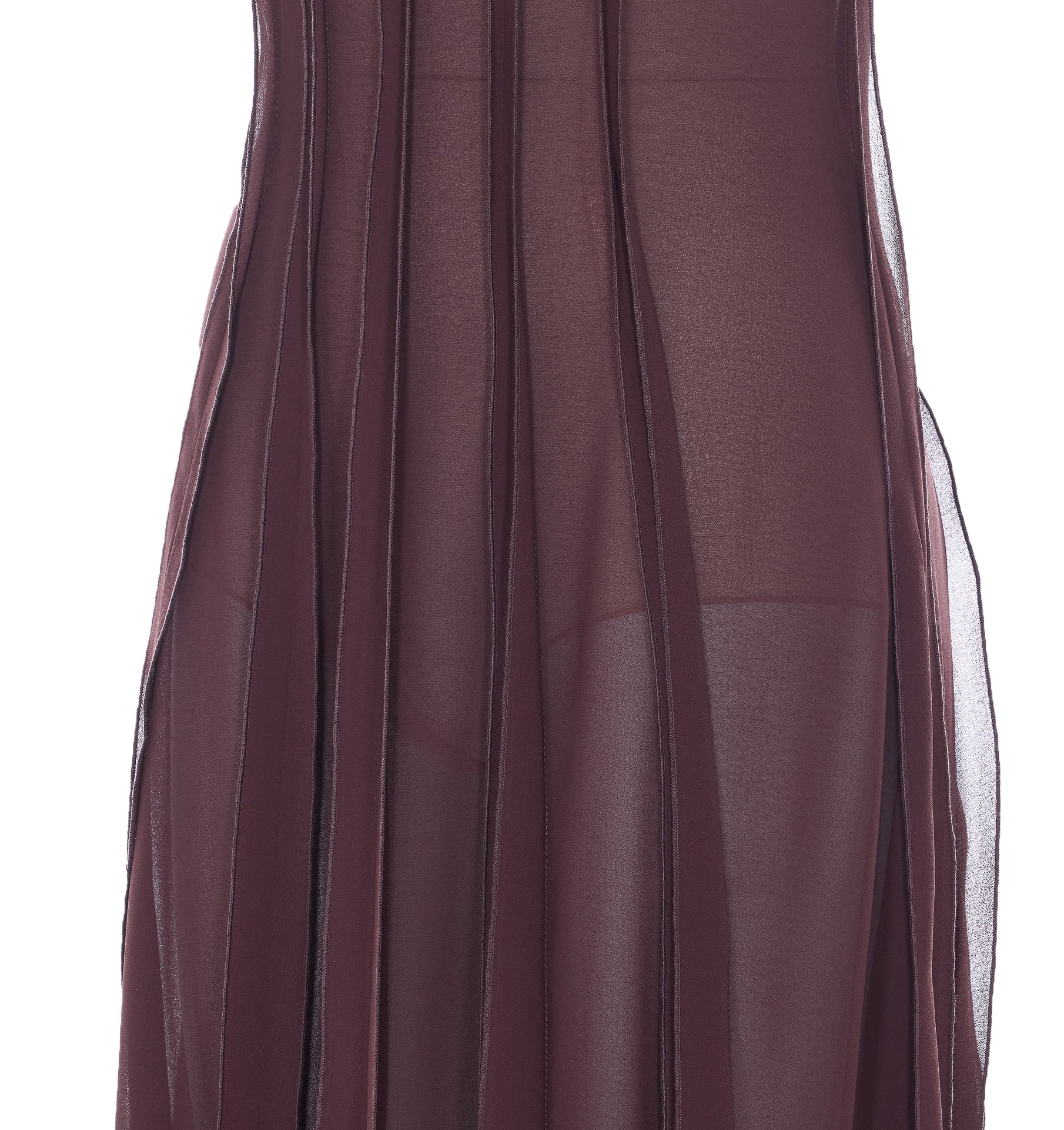 Elisabetta Franchi Dresses Brown Polyester