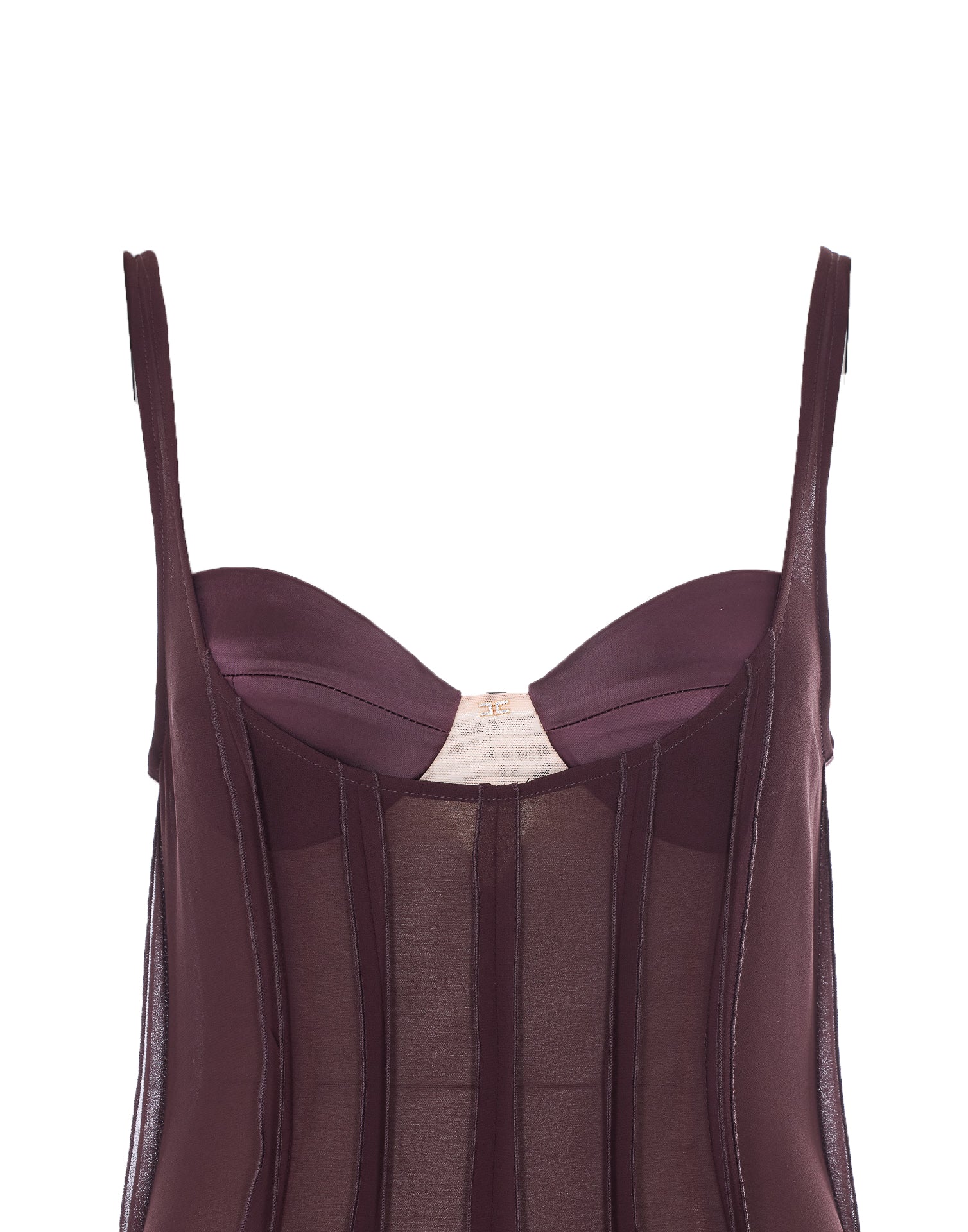 Elisabetta Franchi Dresses Brown Polyester
