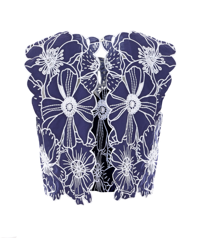 Farm Rio Top Blue Viscose