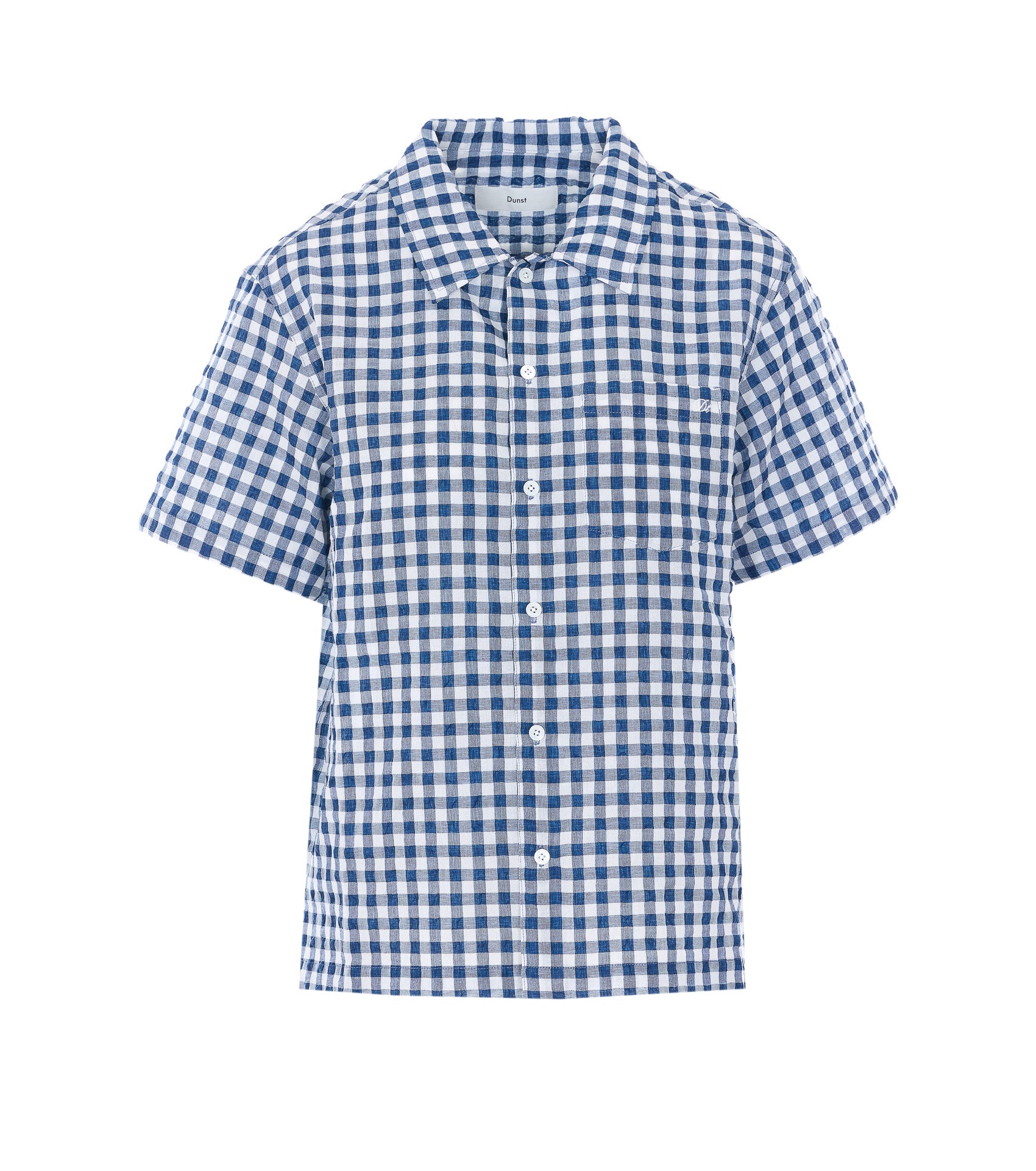 Dunst Shirts Blue Cotton
