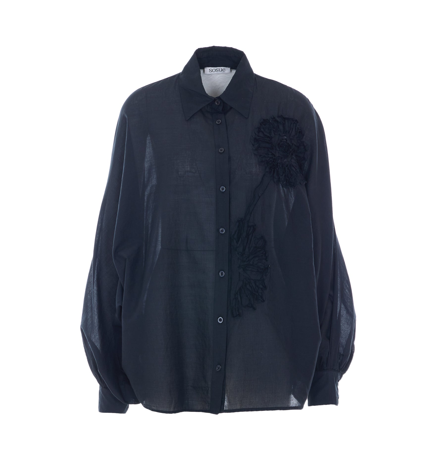 Sosue Shirts Black Cotton
