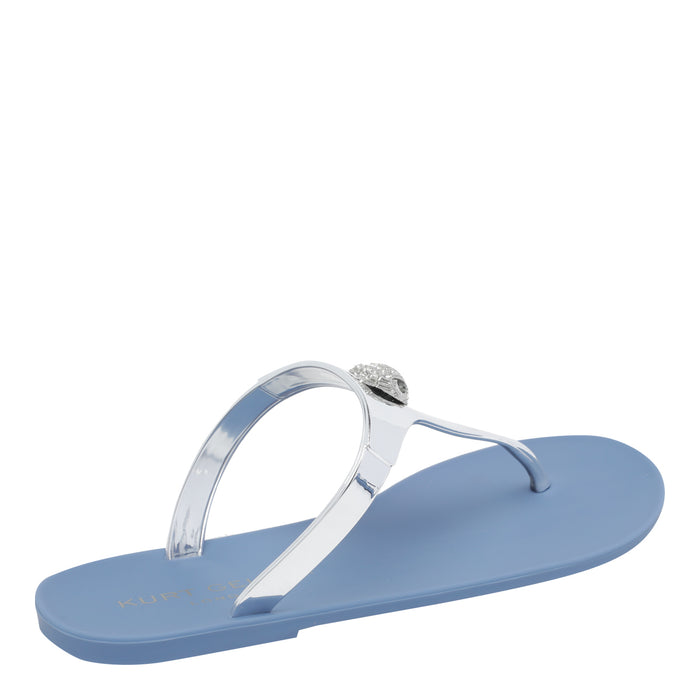 Kurt Geiger Sandals Silver Rubber/rubber Sole