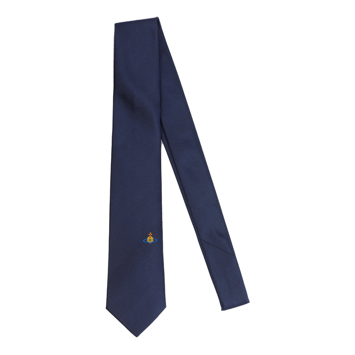 Vivienne Westwood Ties Blue Silk