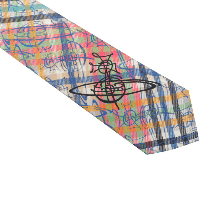 Vivienne Westwood Ties Orange Silk