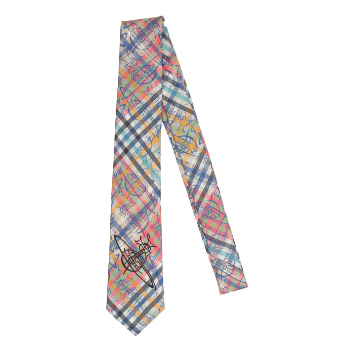 Vivienne Westwood Ties Orange Silk