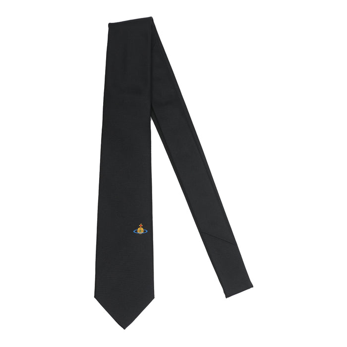 Vivienne Westwood Ties Black Silk