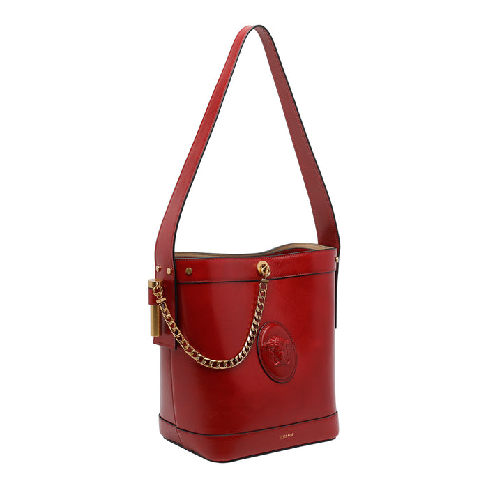 Versace Bags Red Calf Leather