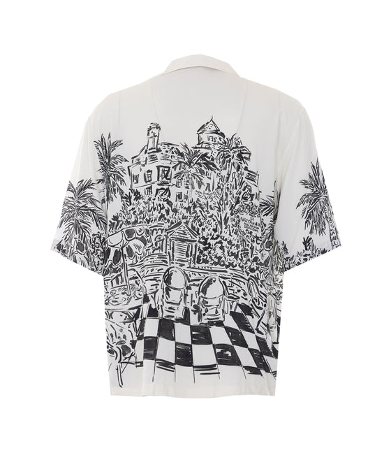 Amiri Shirts White Silk