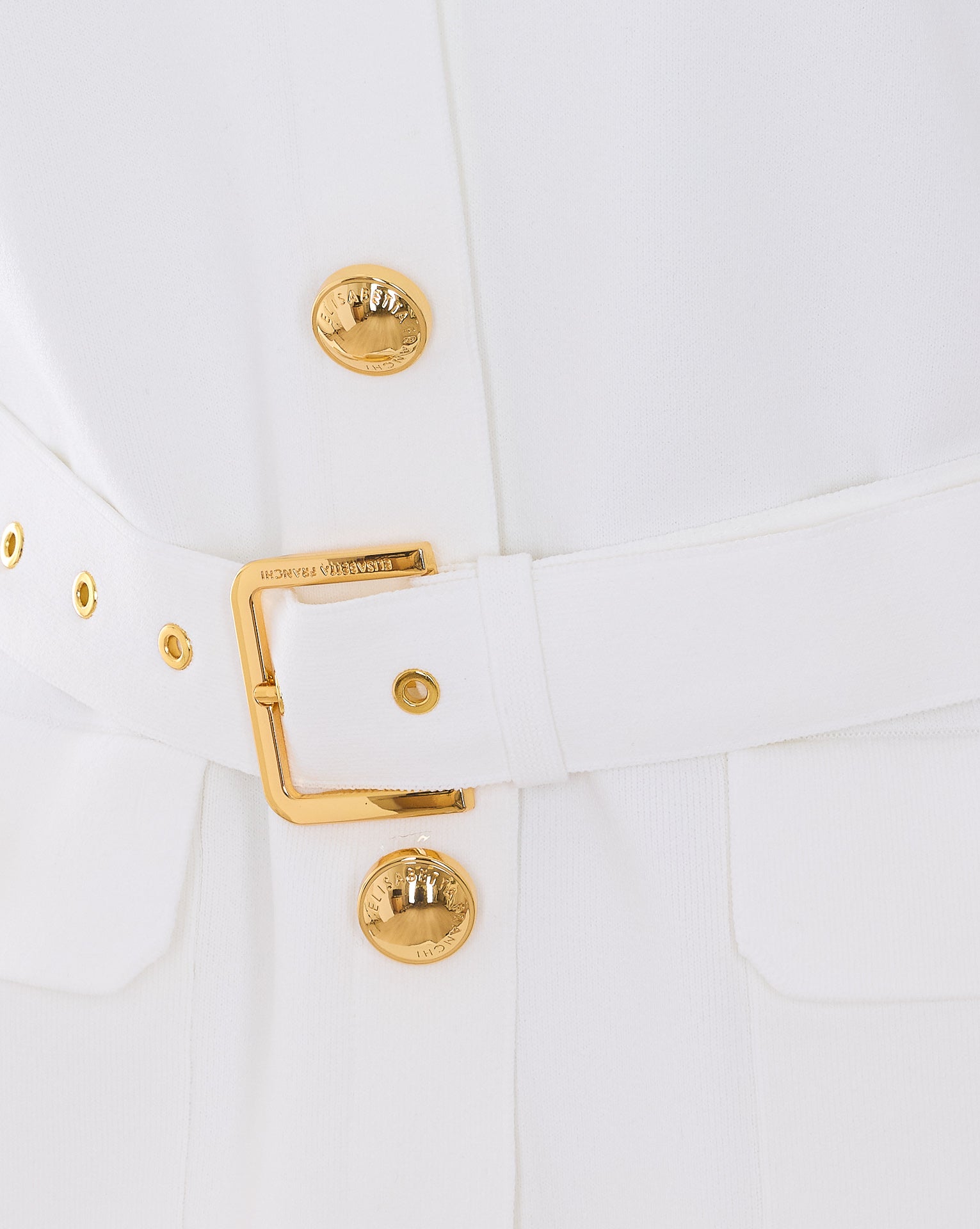 Elisabetta Franchi Sweaters White Viscose