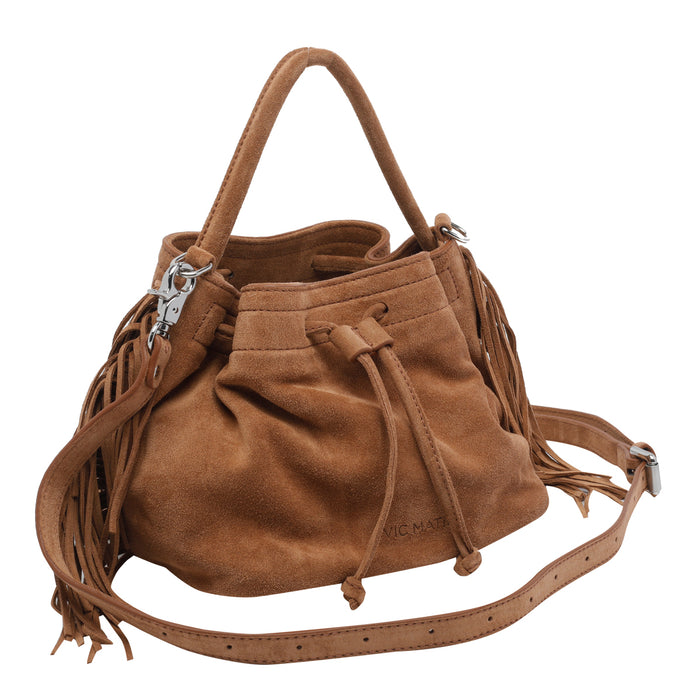 Vic Matie Bags Brown Calf Leather