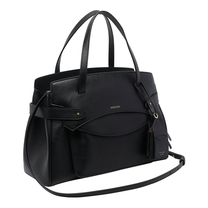Hidesins Bags Black Calf Leather
