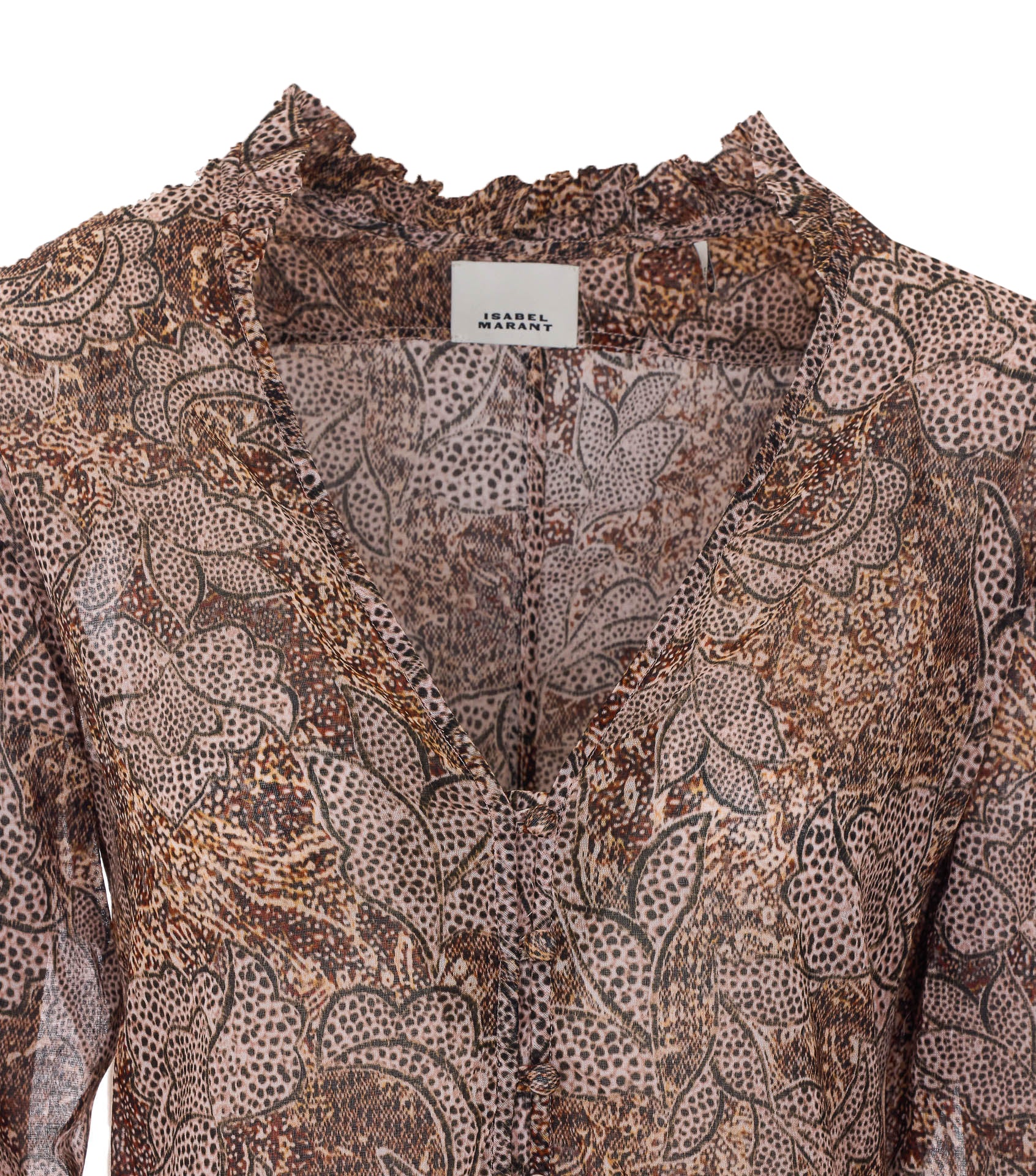 Isabel Marant Brown Cotton