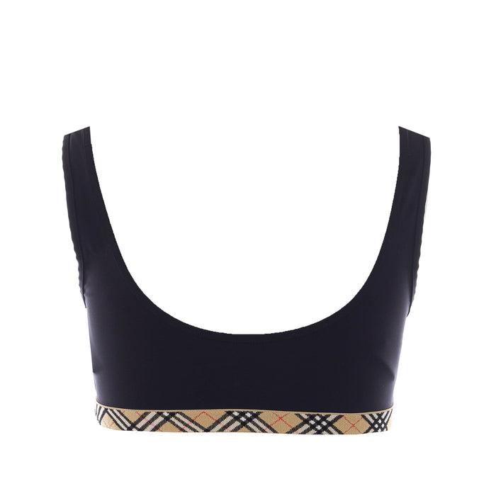 Burberry Top Black Polyamide