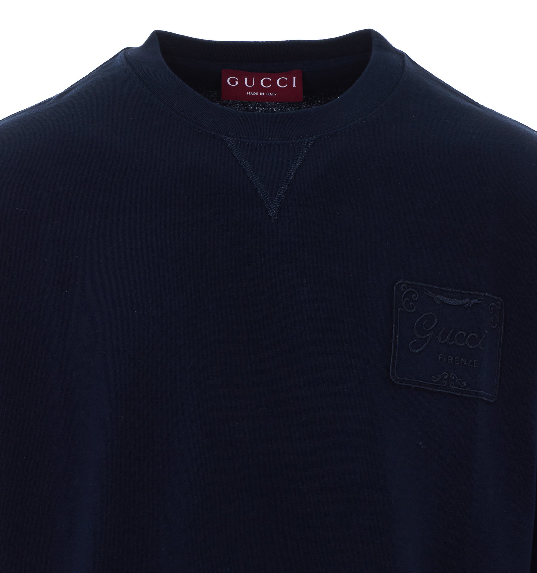 Gucci T-Shirts And Polos Blue Cotton