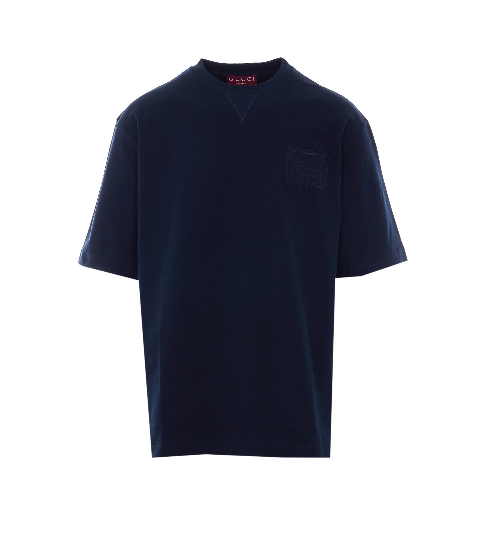 Gucci T-Shirts And Polos Blue Cotton