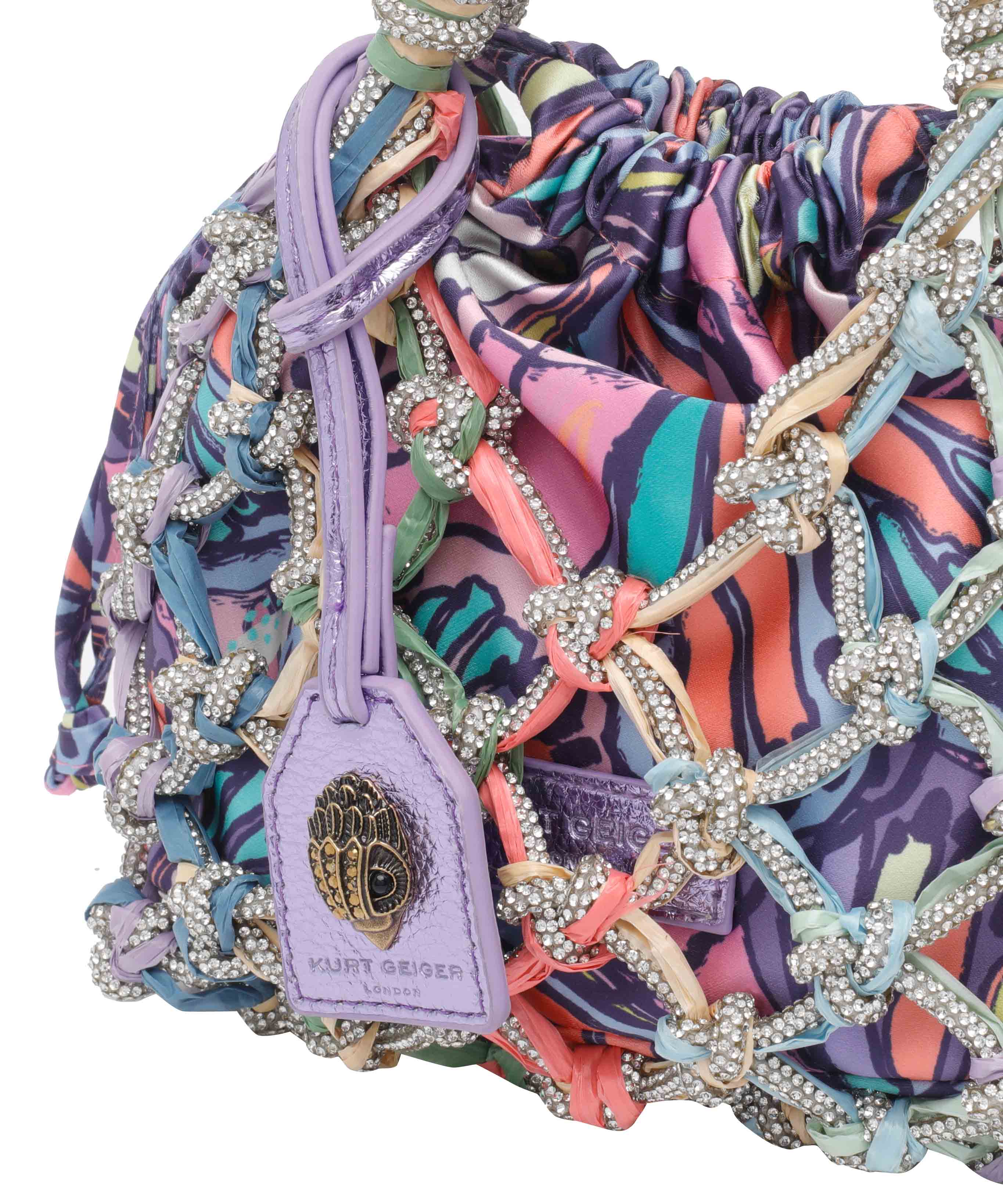 Kurt Geiger Bags Lilac Glass Resin Polypropylen