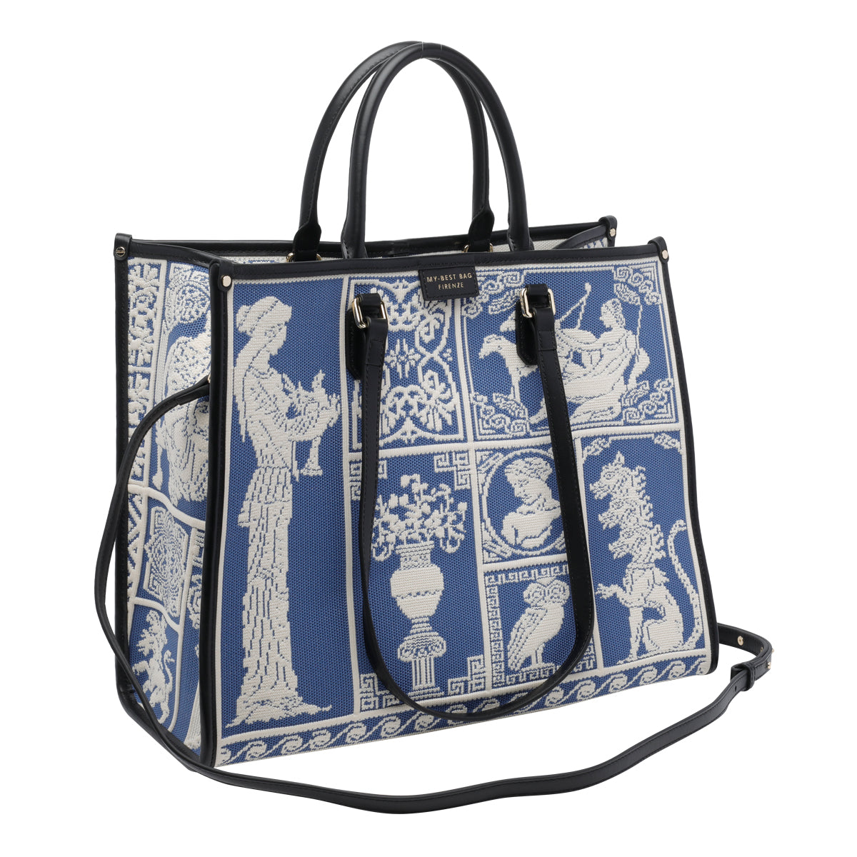 My Best Bag Firenze Blue Fabric