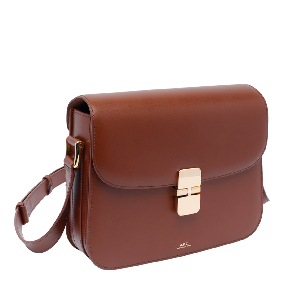 A.p.c. Brown Calf Leather