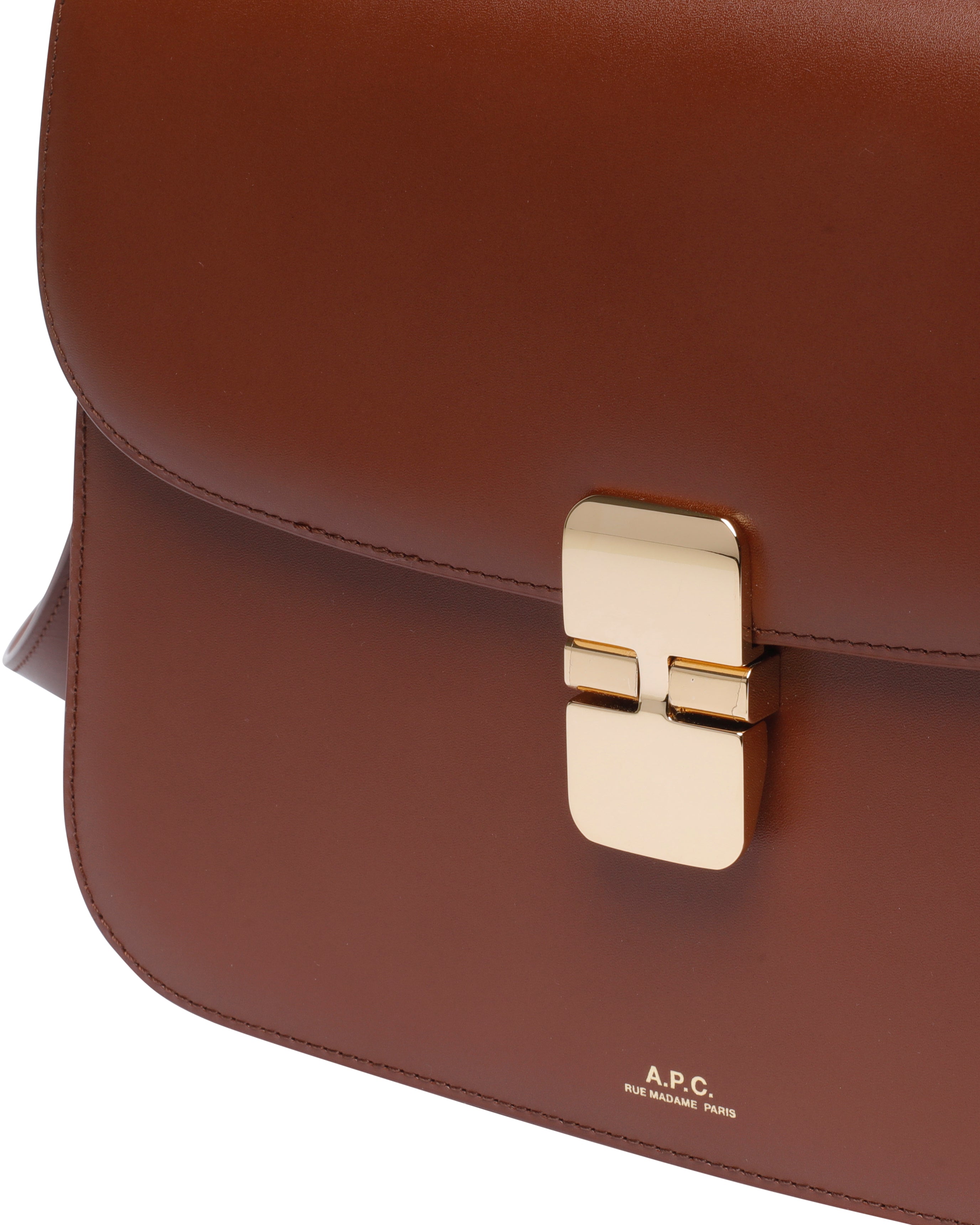 A.p.c. Brown Calf Leather