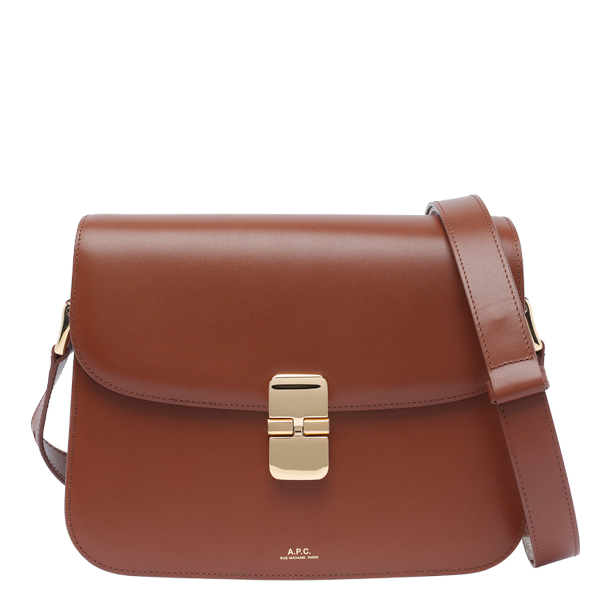 A.p.c. Brown Calf Leather