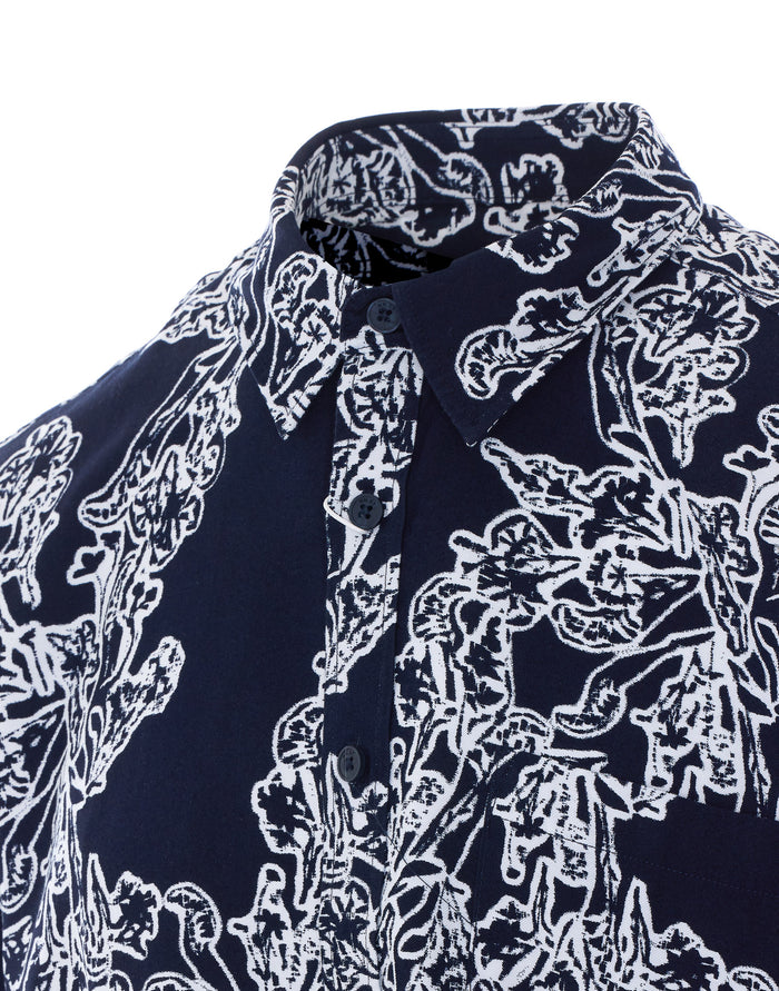 Nn.07 Shirts Blue Cotton