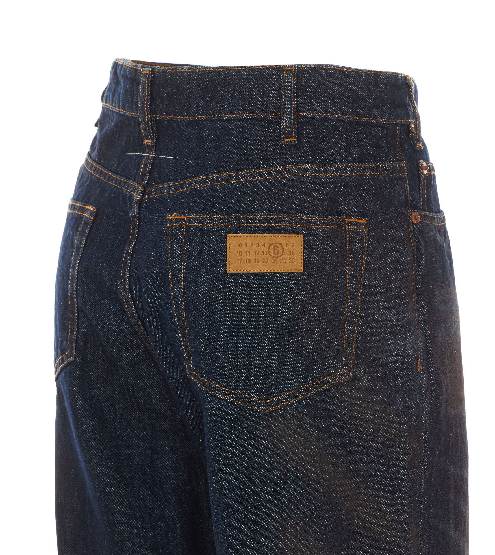 Mm6 Maison Margiela Jeans Blue Cotton