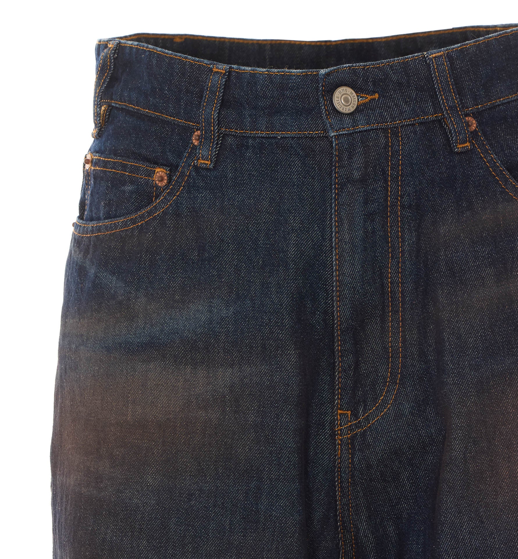 Mm6 Maison Margiela Jeans Blue Cotton
