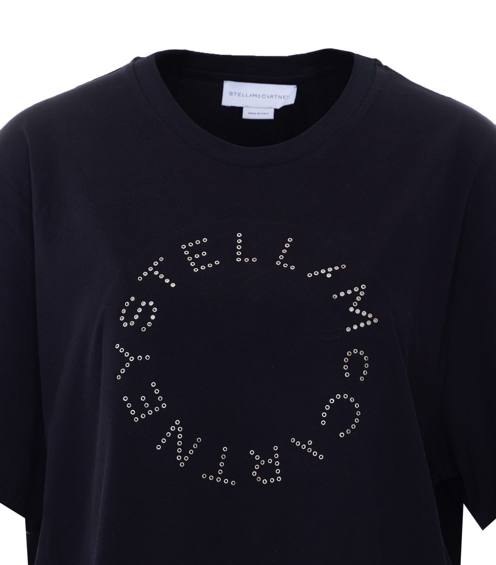 Stella Mccartney T-Shirts And Polos Black Cotton