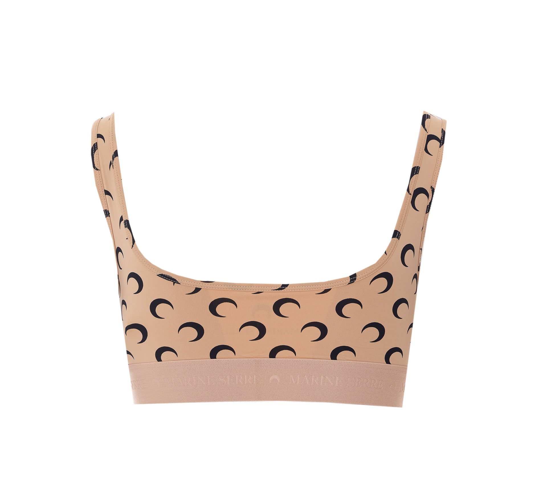 Marine Serre Top Beige Polyamide
