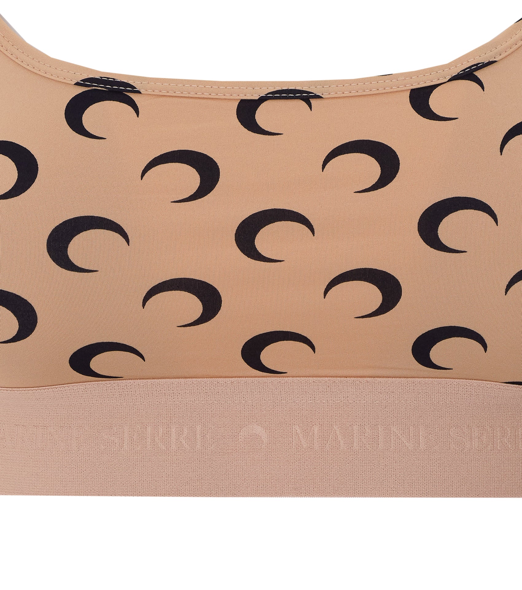 Marine Serre Top Beige Polyamide
