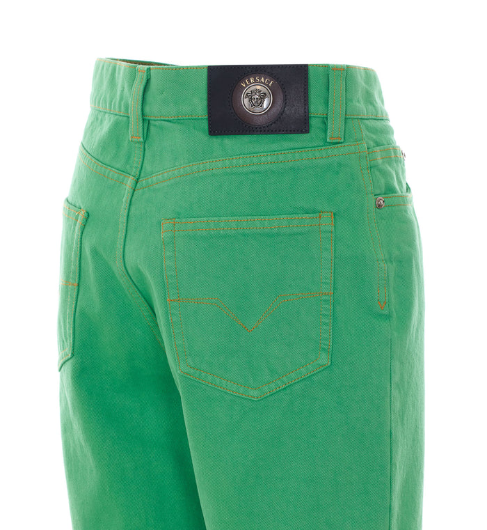 Versace Jeans Green Cotton