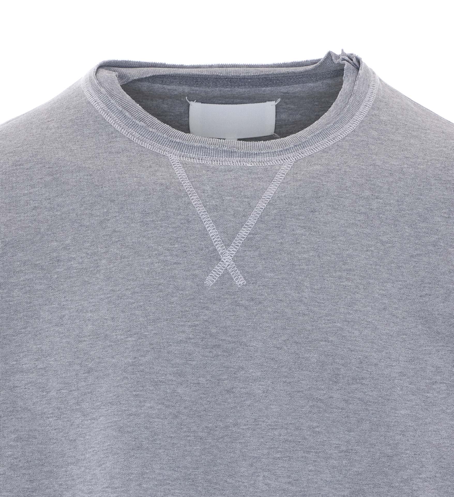 Maison Margiela Sweaters Grey Cotton