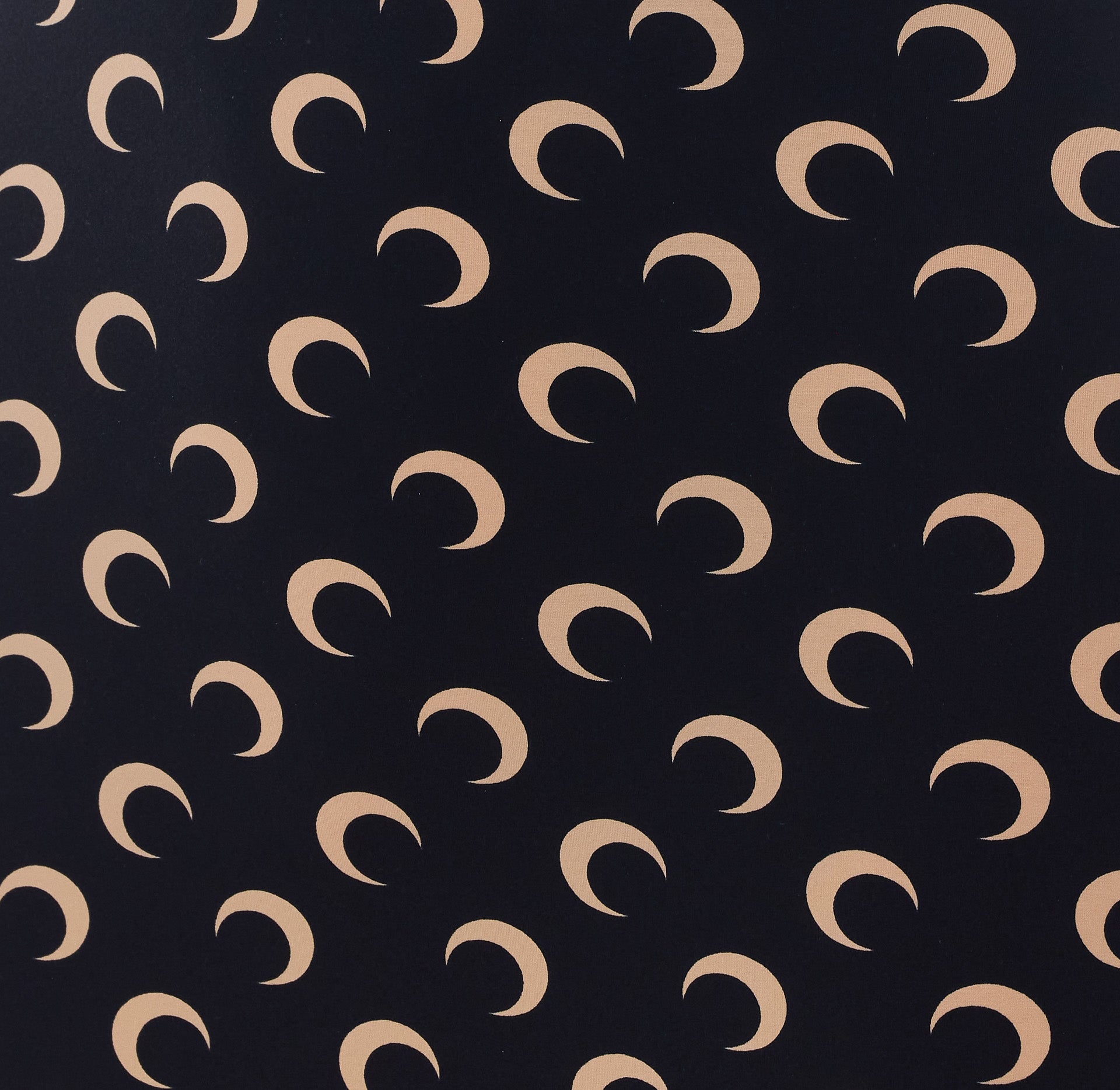 Marine Serre Dresses Black Polyamide