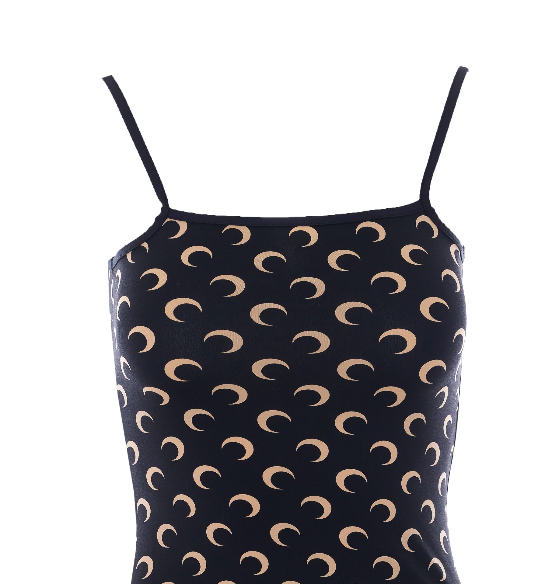 Marine Serre Dresses Black Polyamide