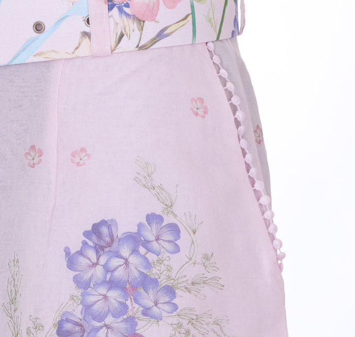 Charoruiz Shorts Pink Cotton