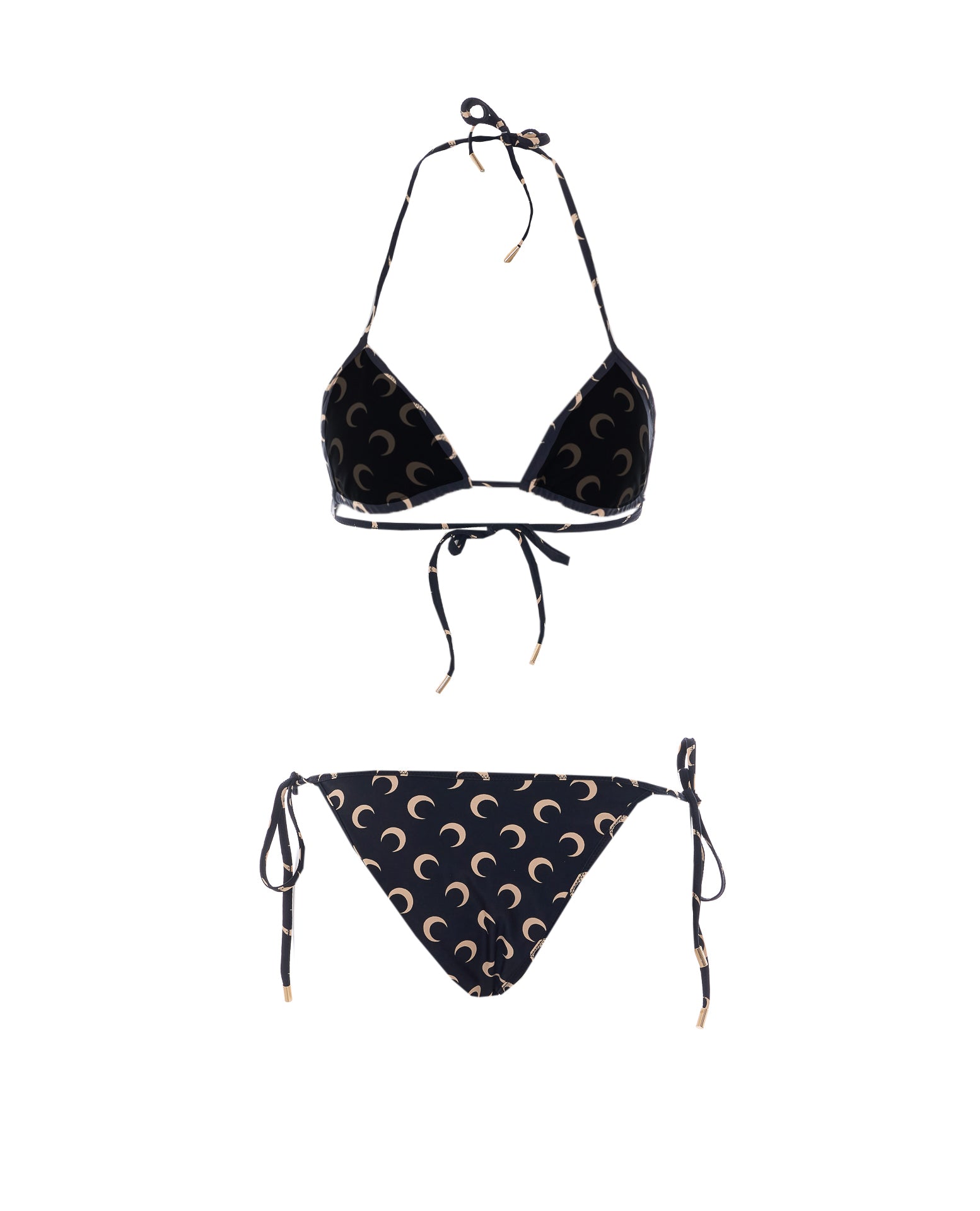 Marine Serre Sea Clothing Black Polyamide