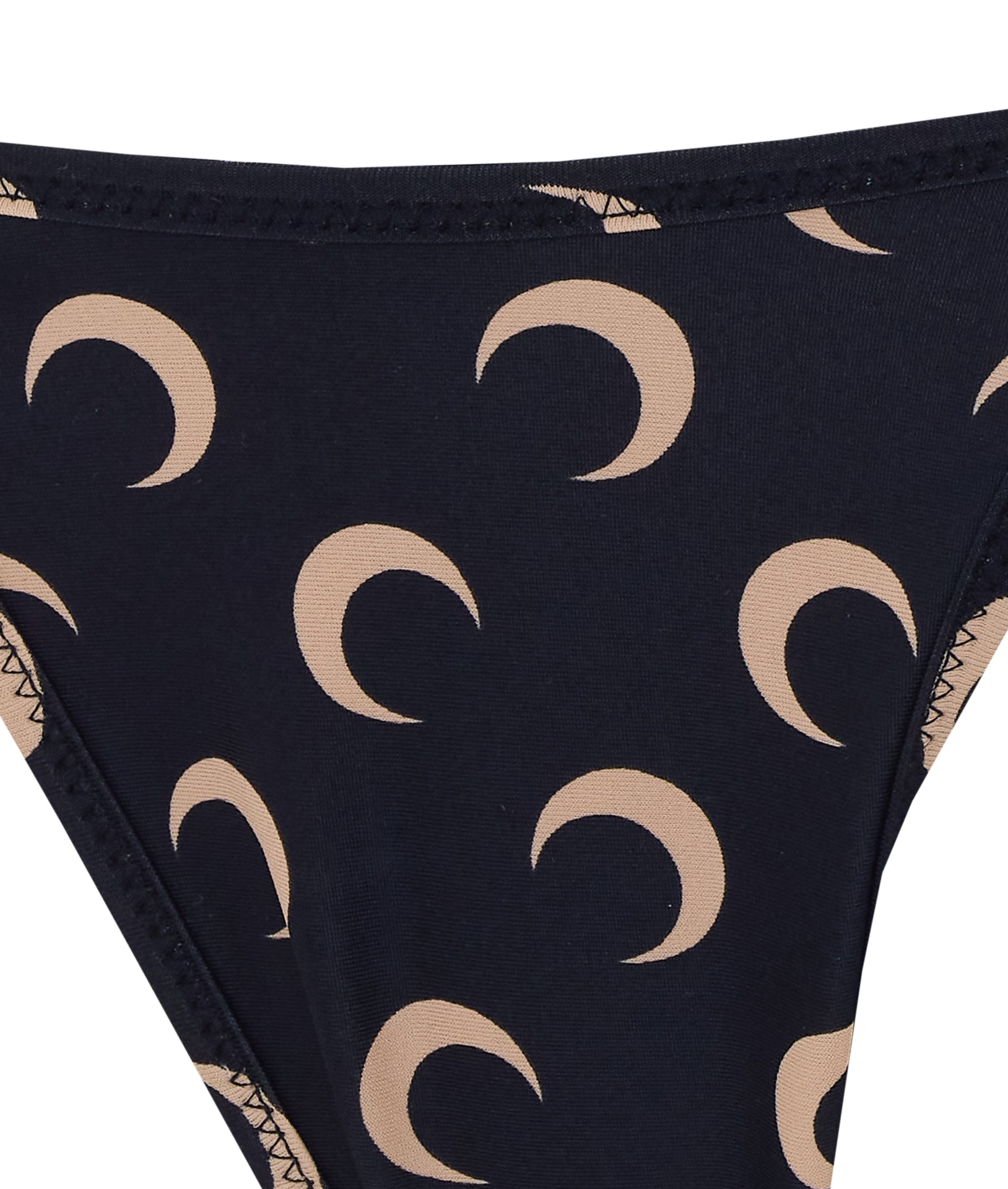 Marine Serre Sea Clothing Black Polyamide