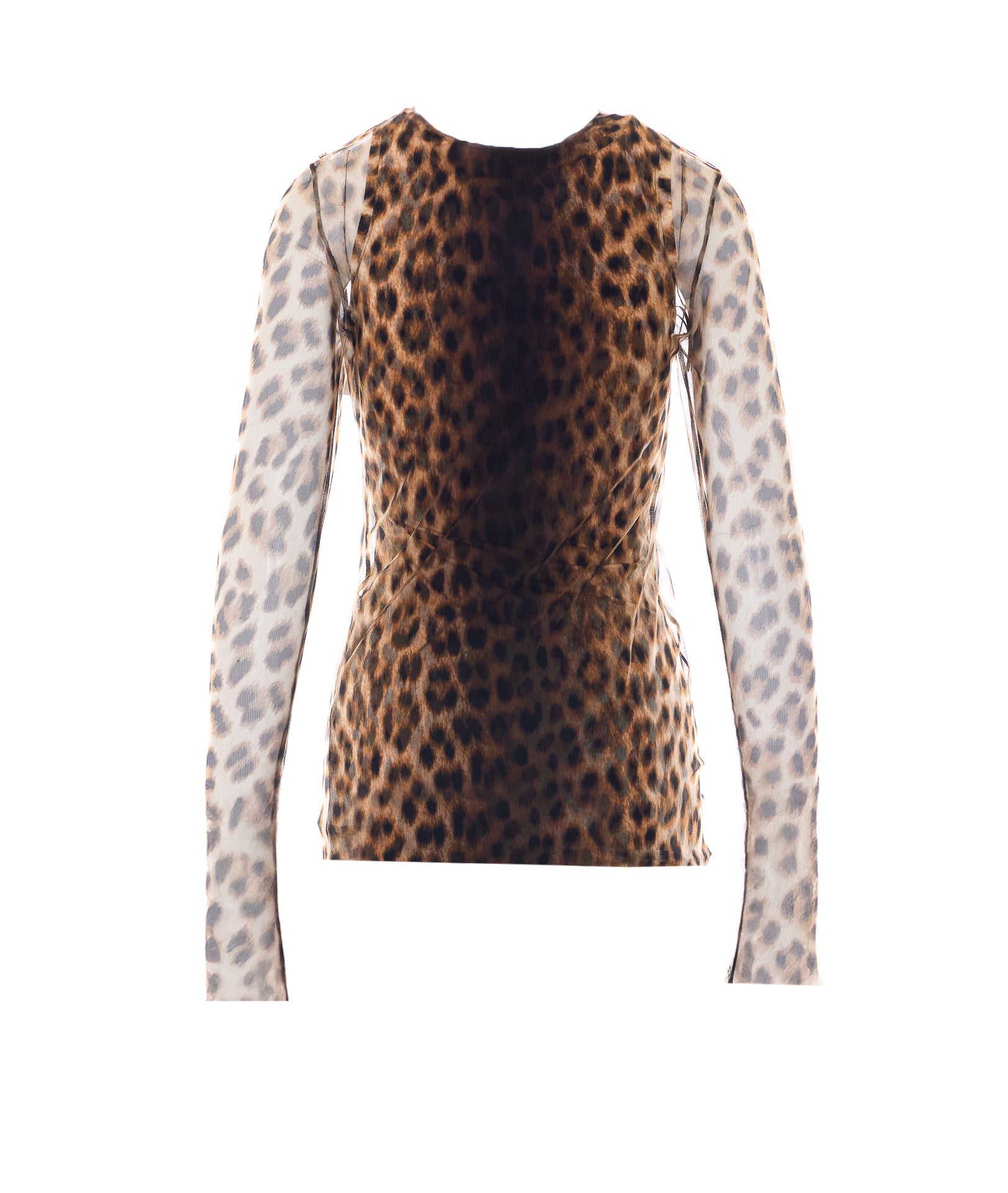 Sportmax Top Brown Polyamide