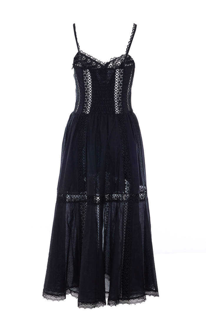 Charoruiz Dresses Black Cotton