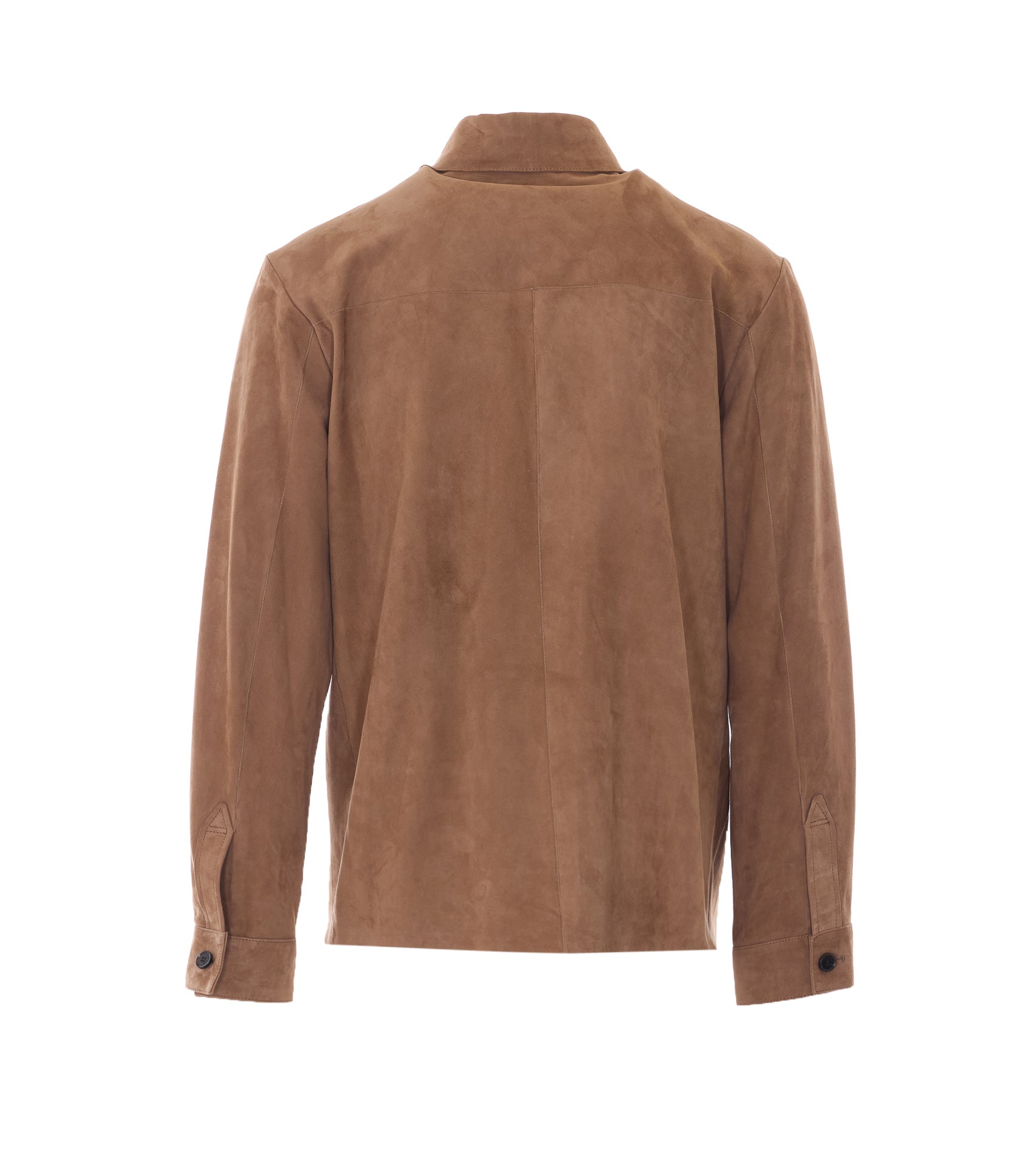 Arma Shirts Brown Genuine Leather