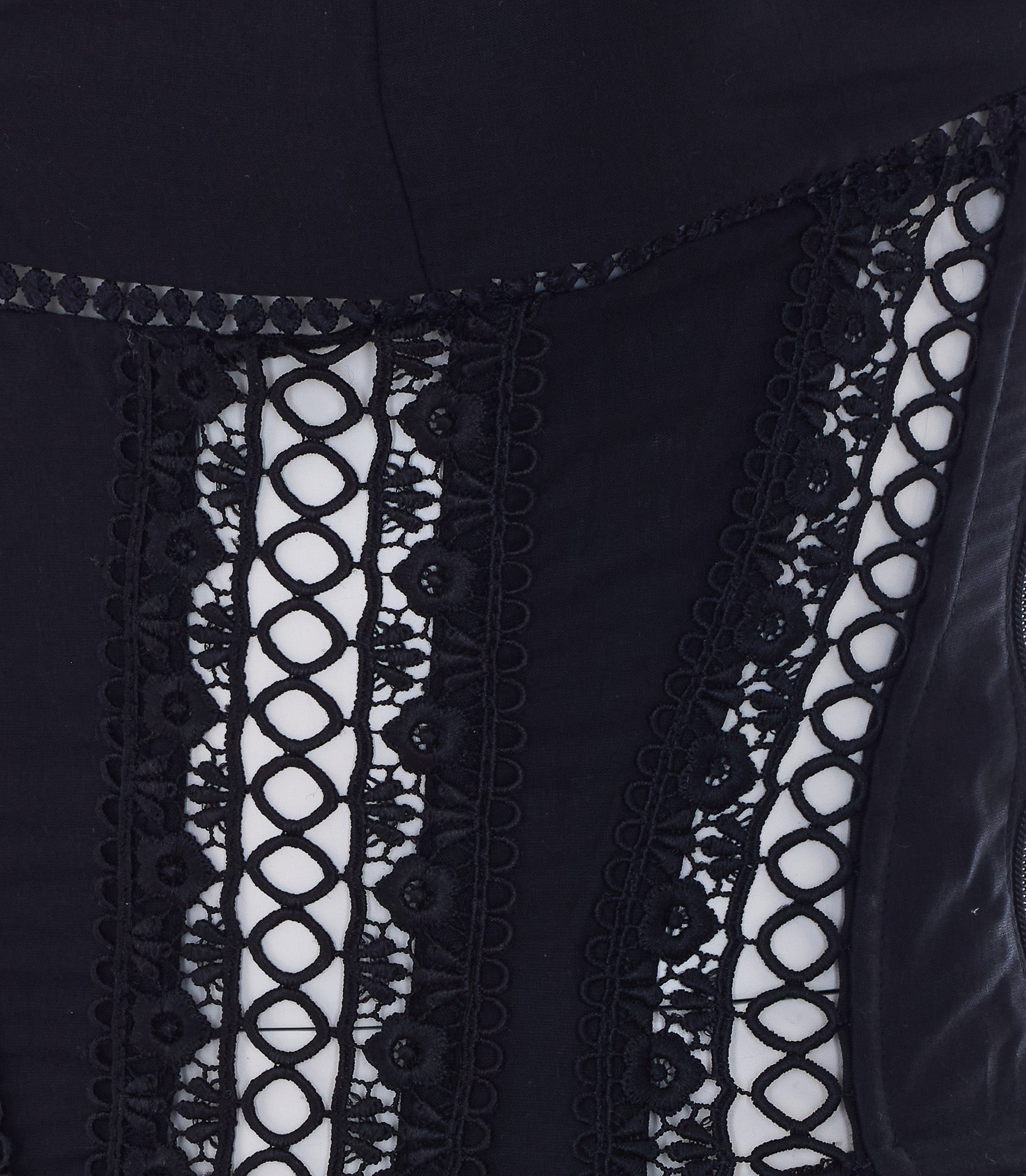 Charoruiz Top Black Cotton