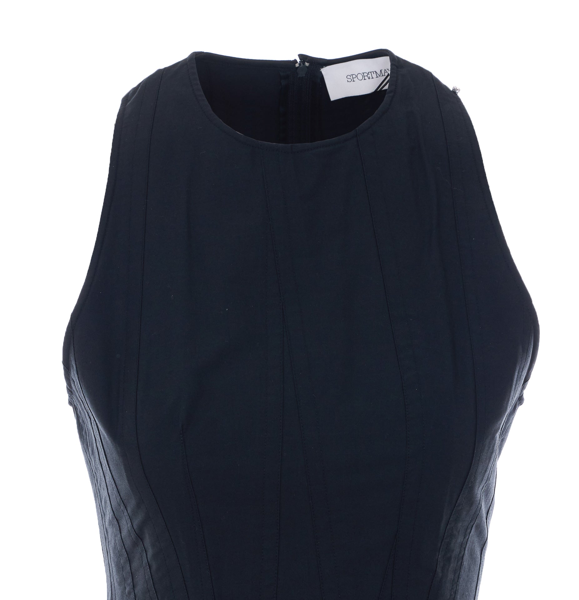 Sportmax Dresses Black Cotton