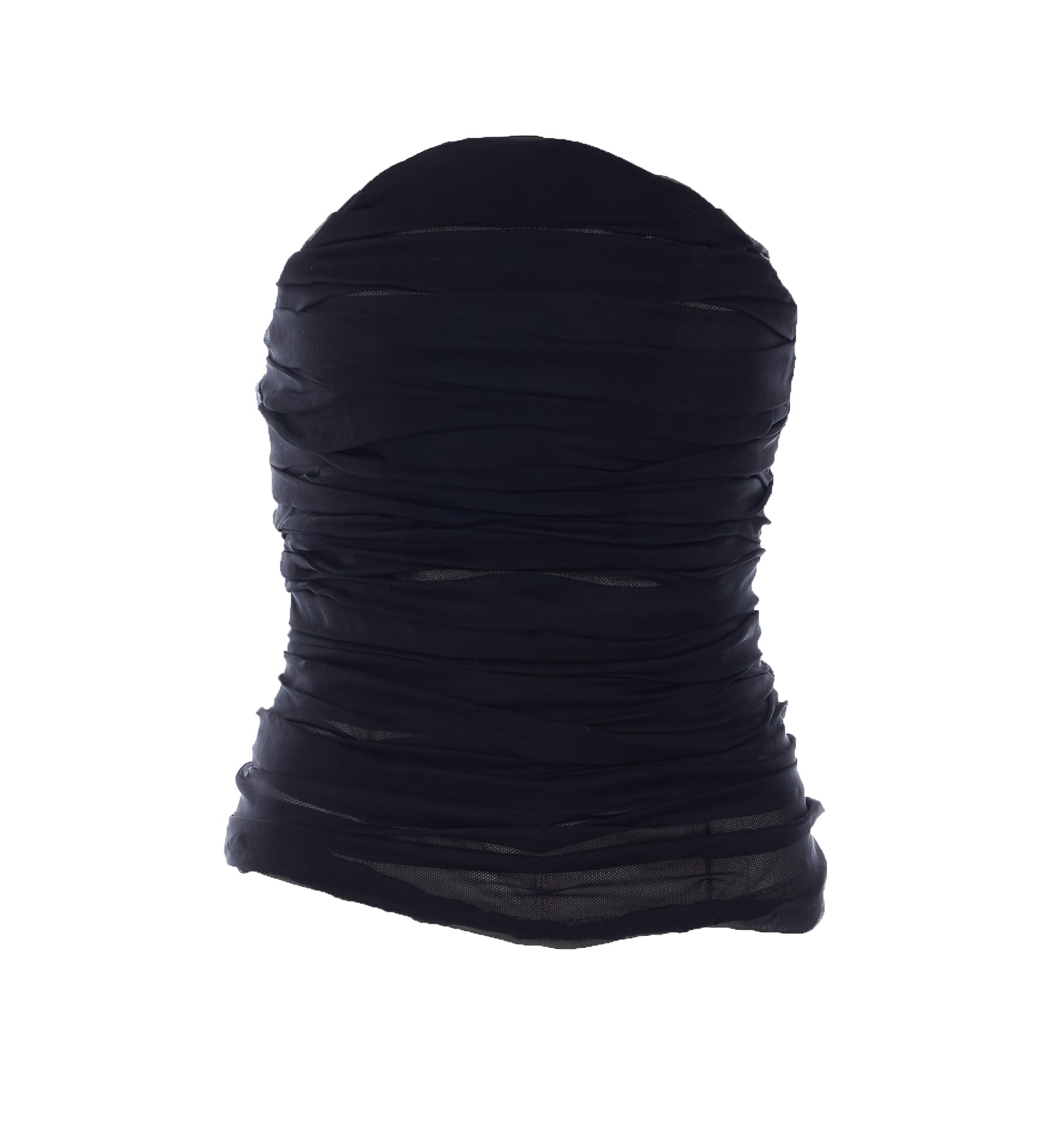 Balenciaga Top Black Silk
