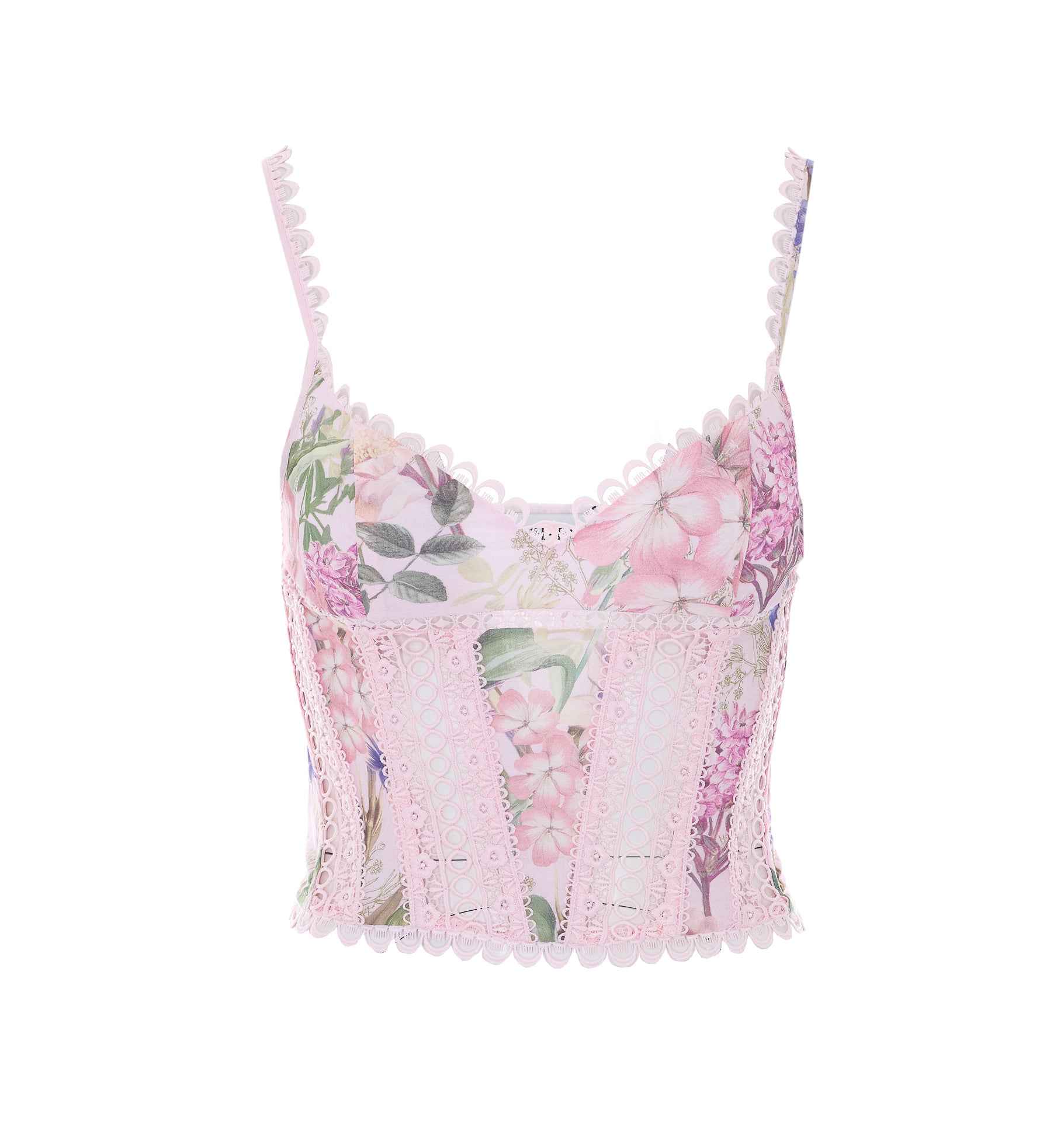 Charoruiz Top Pink Cotton