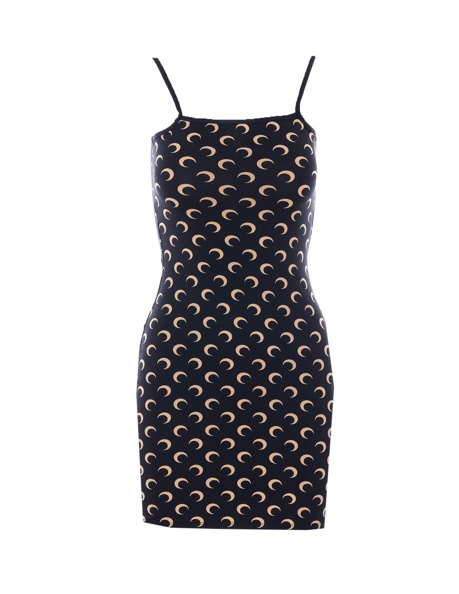 Marine Serre Dresses Black Polyamide