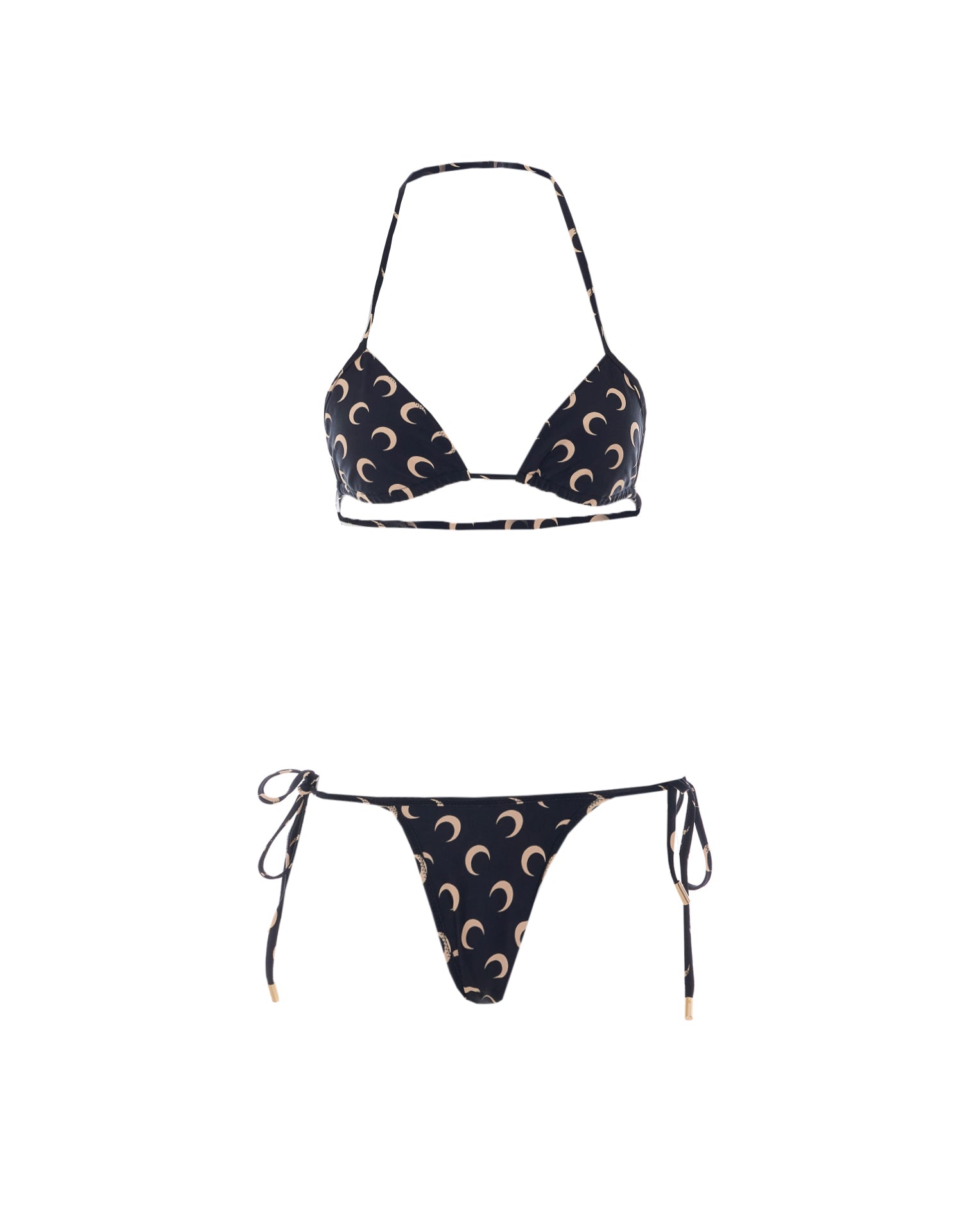 Marine Serre Sea Clothing Black Polyamide