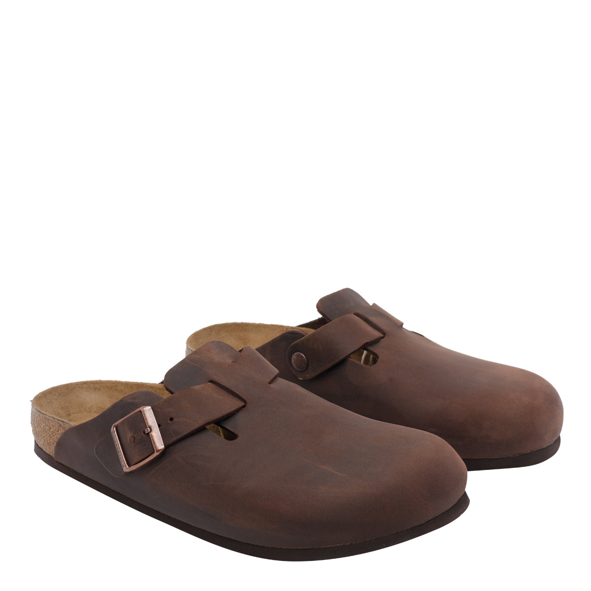 Birkenstock Sandals Brown Calf Leather/rubber Sole