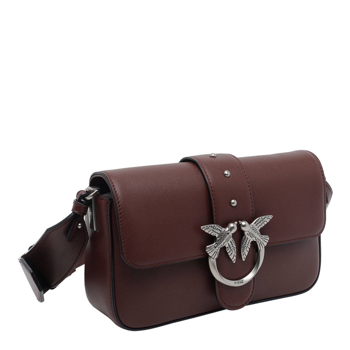 Pinko Bags Red Calf Leather