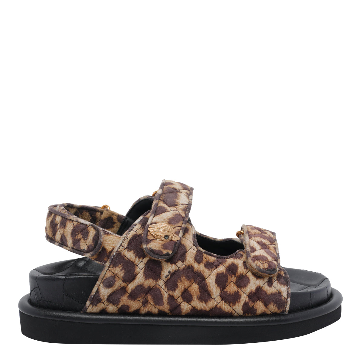 Kurt Geiger Sandals Brown Calf Leather/rubber Sole
